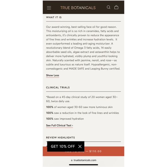 Brand New Vamigas Rose Mosquesta Oil & 1 True Botanical Renew Pure Radiance Oil - Picture 5 of 6